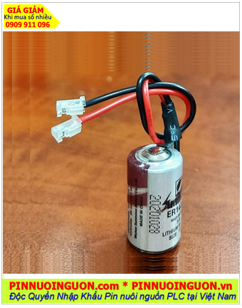 Sunmoon ER14250; Pin nuôi nguồn Sunmoon ER14250 lithium 3.6v 1/2AA 1200mAh (ZẮC CẮM)